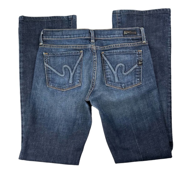 Citizens of Humanity Margo Low Waist Bootcut Denim Jeans Riviera Size 27 - Picture 3 of 12